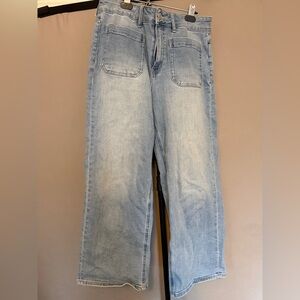 Quince Luna Wide-Leg Crop Jeans - Size 30